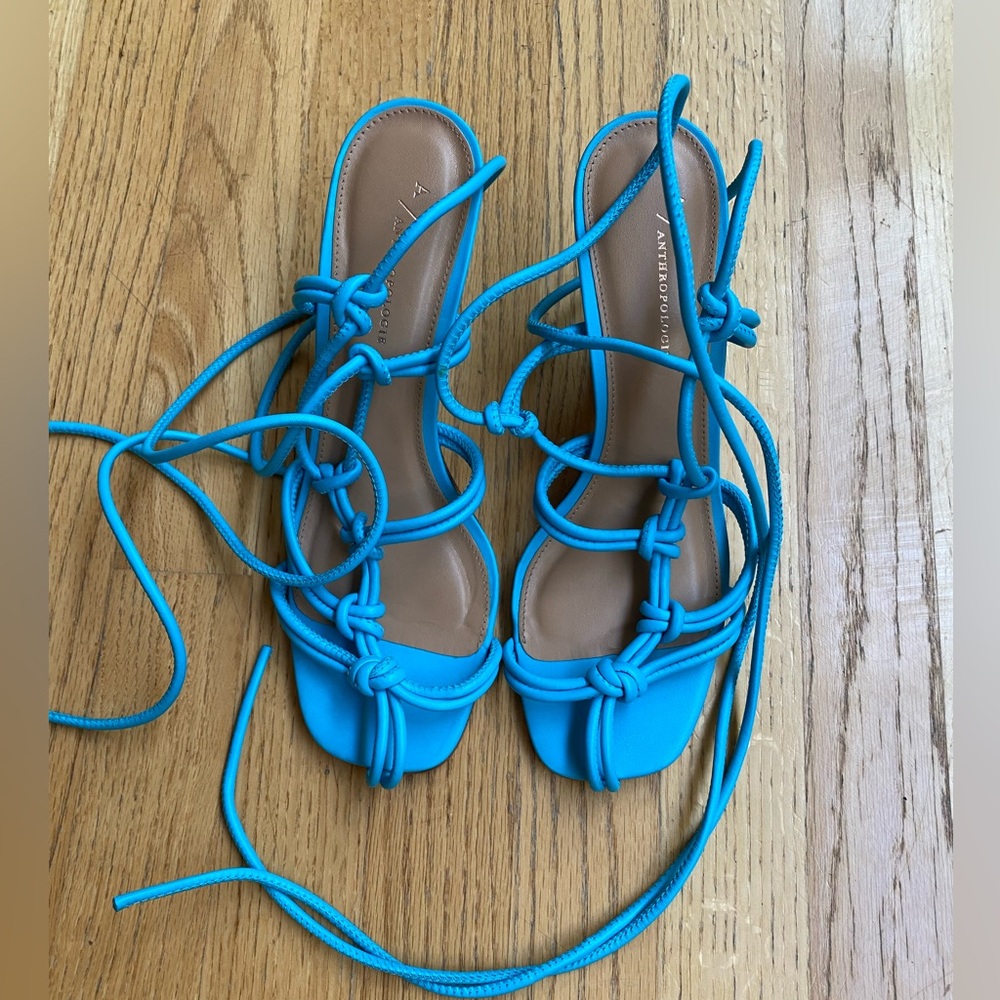 Anthropologie Strappy Heels - Picture 3 of 10